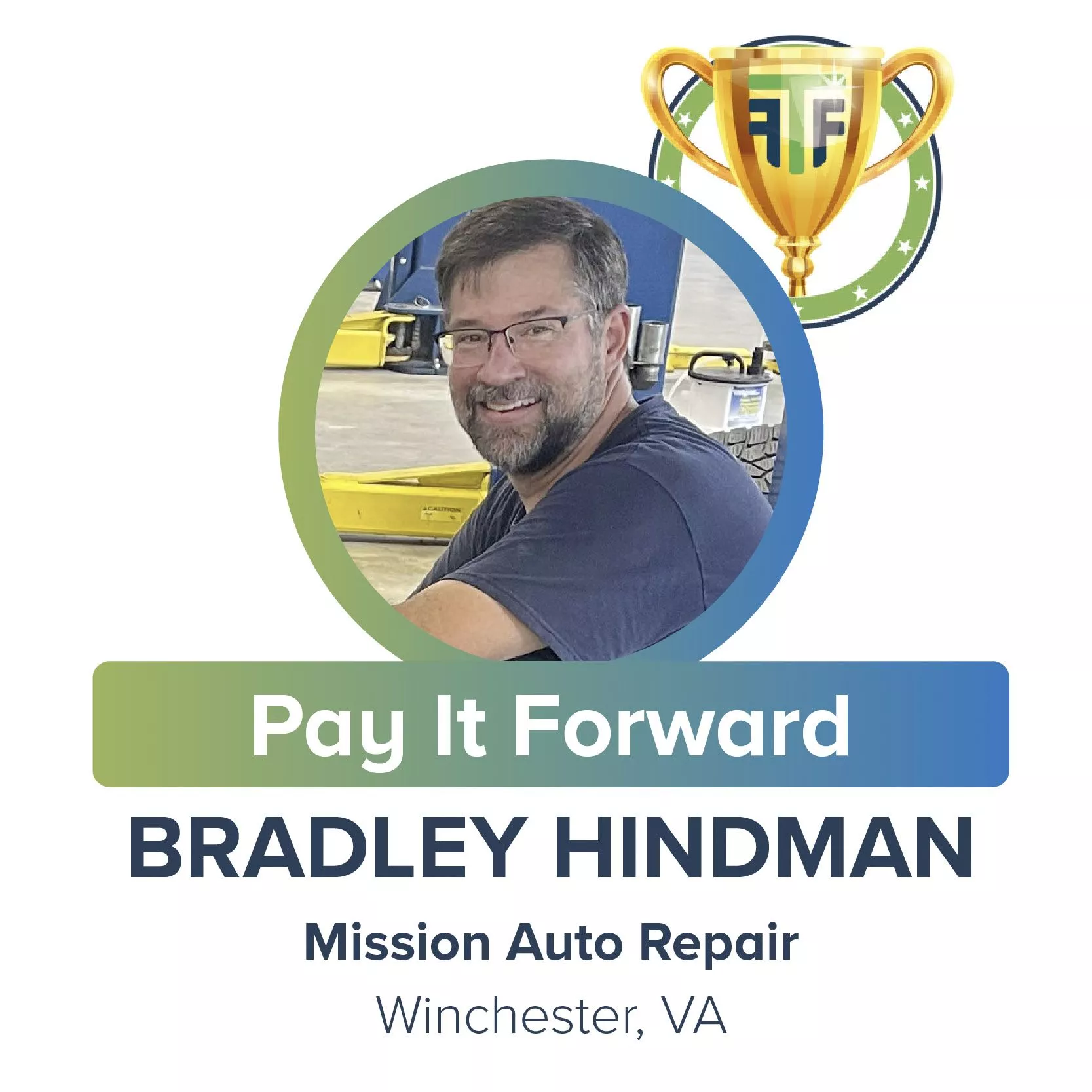 Brad Hindman - Pay it forward
