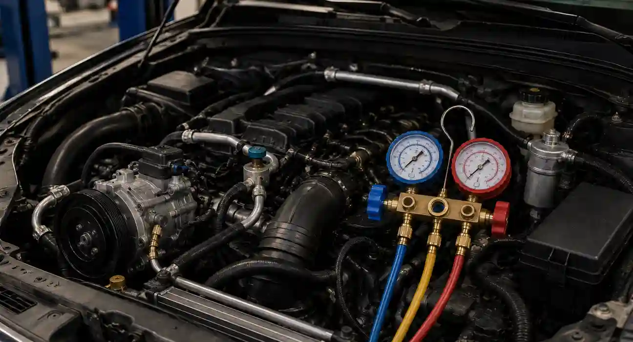 auto repair shop in Winchester performing vehicle diagnostics
