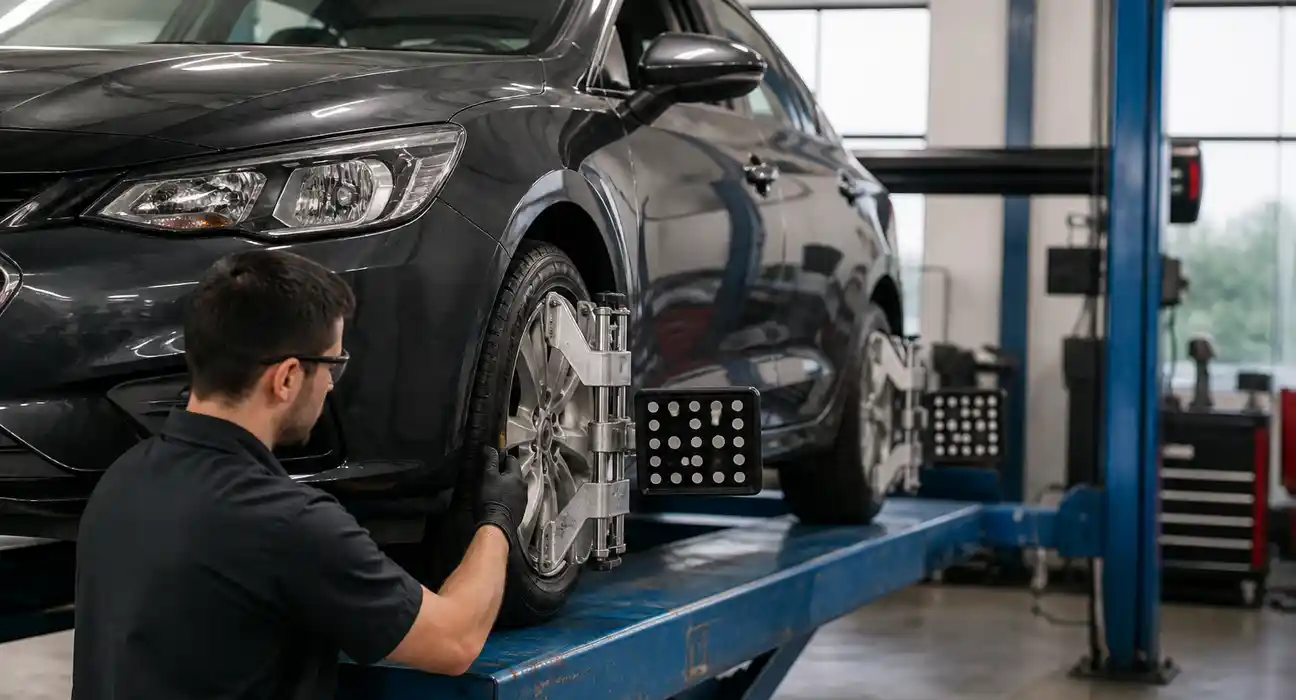 getting your wheel alignment checked